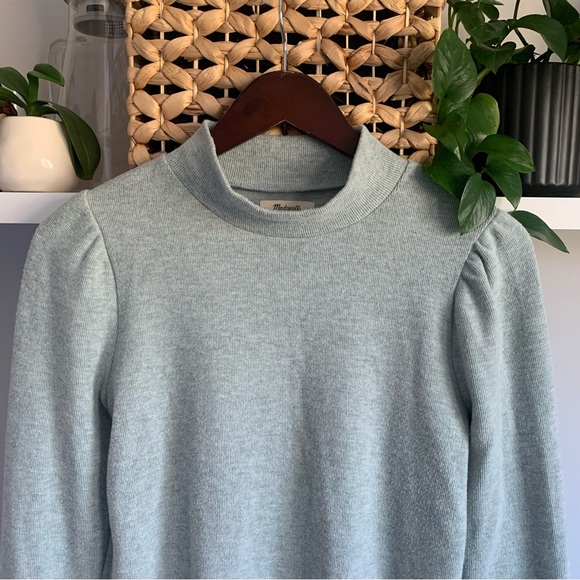 • [Madewell] High Neck Top • - Picture 2 of 10